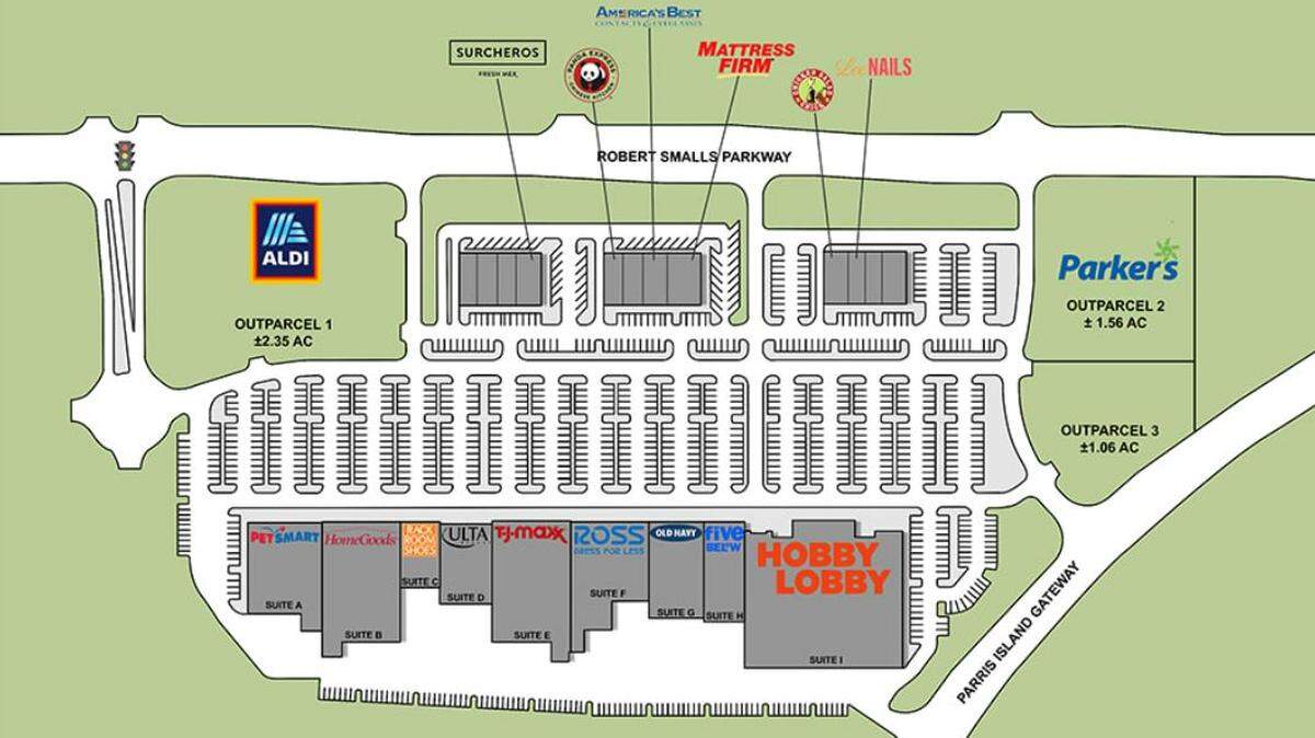 The most recent mock up of Beaufort Station’s tenants by The Morgan Companies developers from its website on Tuesday, June 4, 2024.