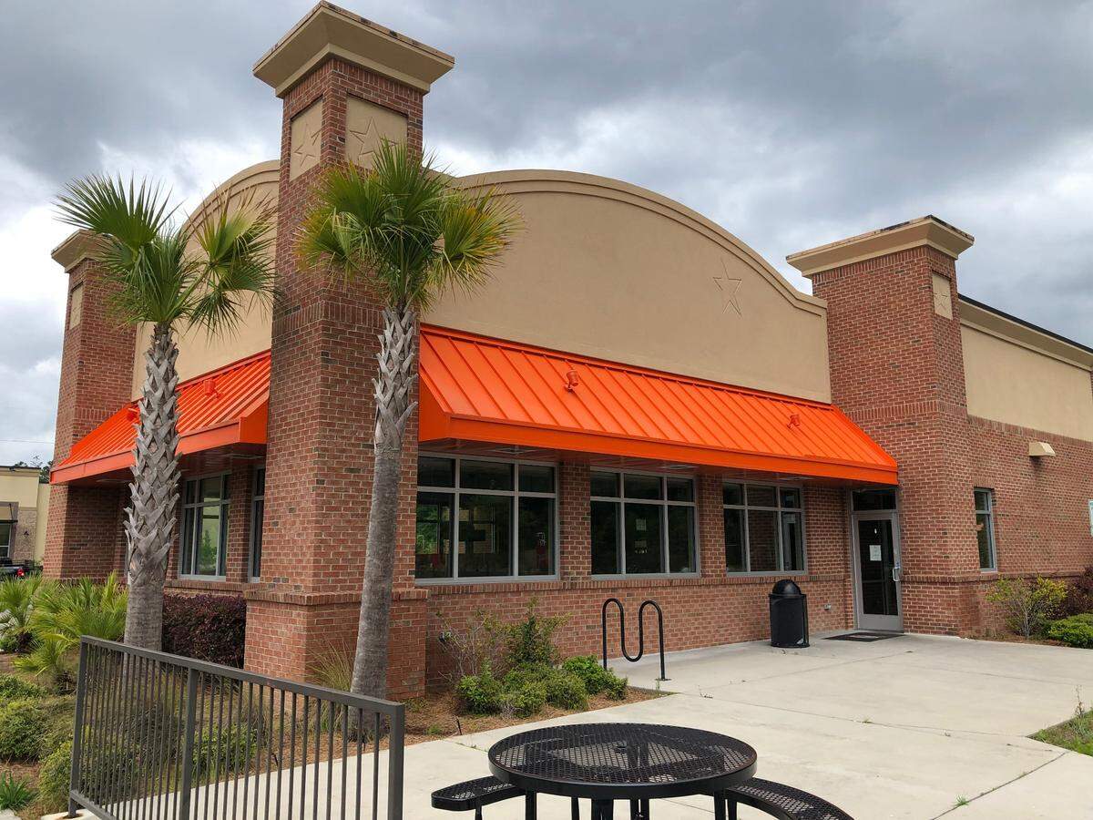 The building where Bojangles was located in Bluffton has been stripped of the branding as of Saturday, April 16, 2022.
