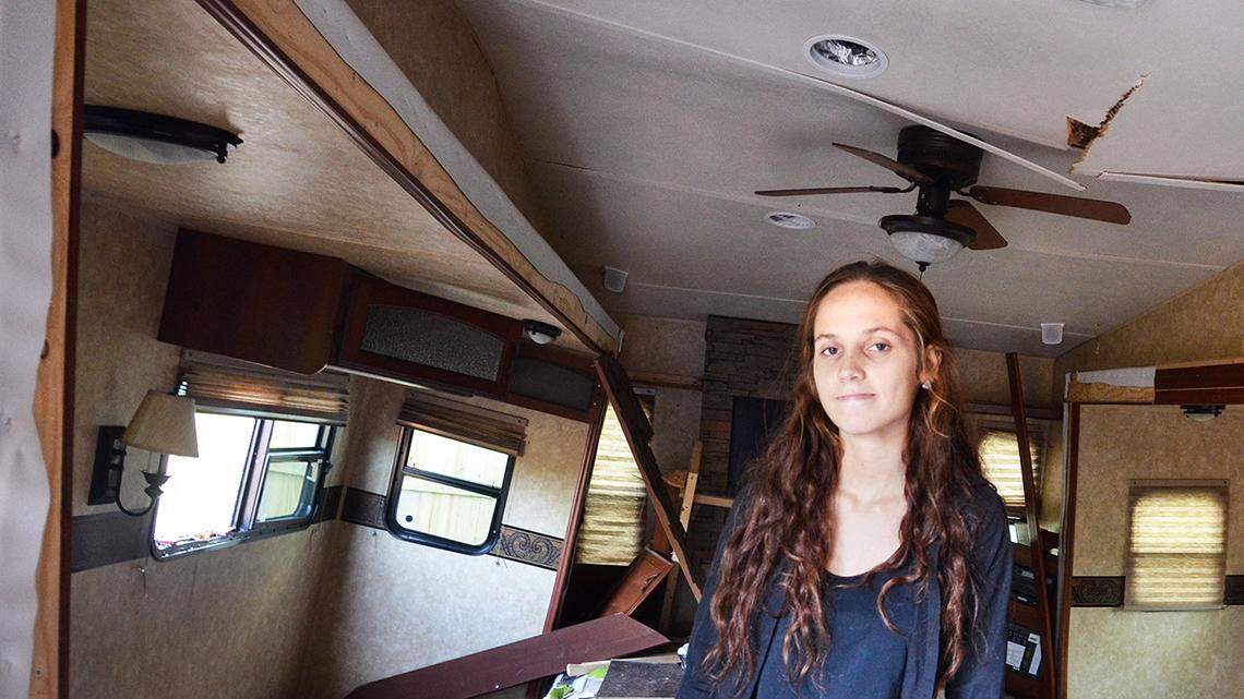 Close calls and regrets: Those who didn't evacuate for Matthew tell us about their night