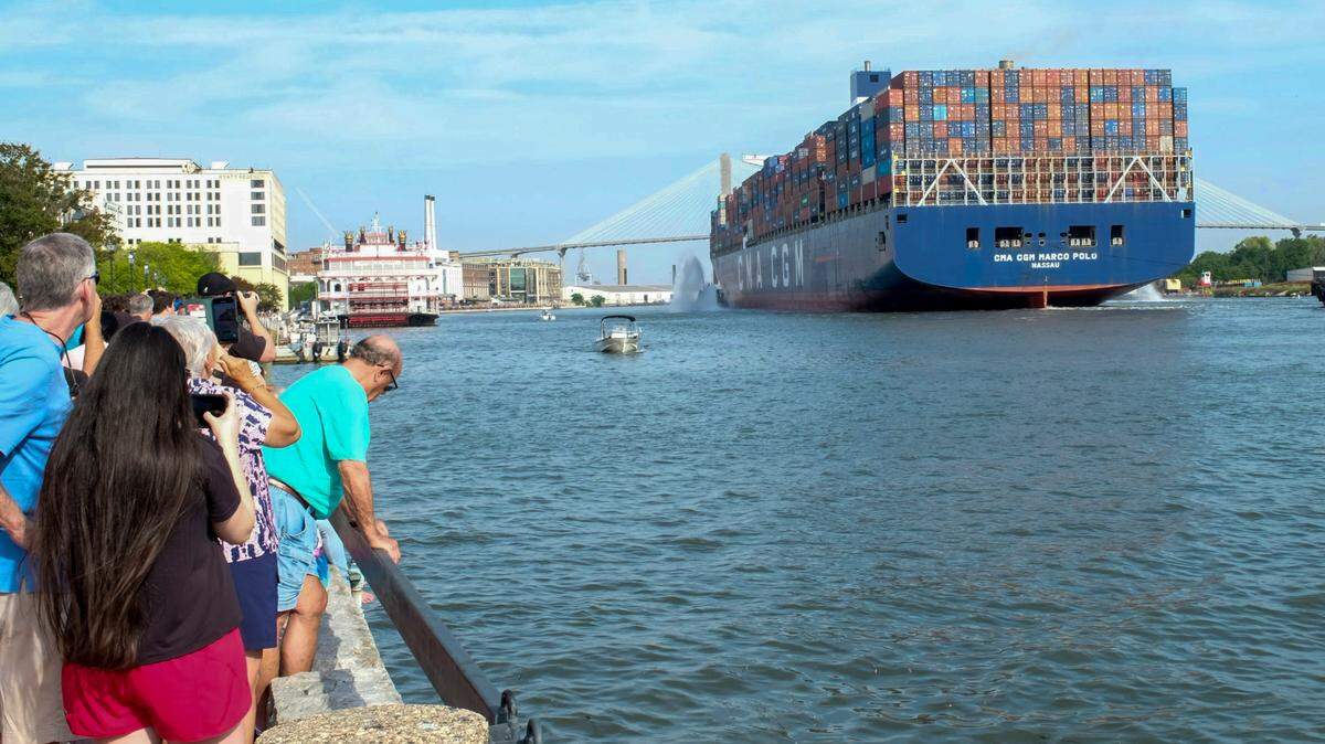 The Port of Savannah, Georgia