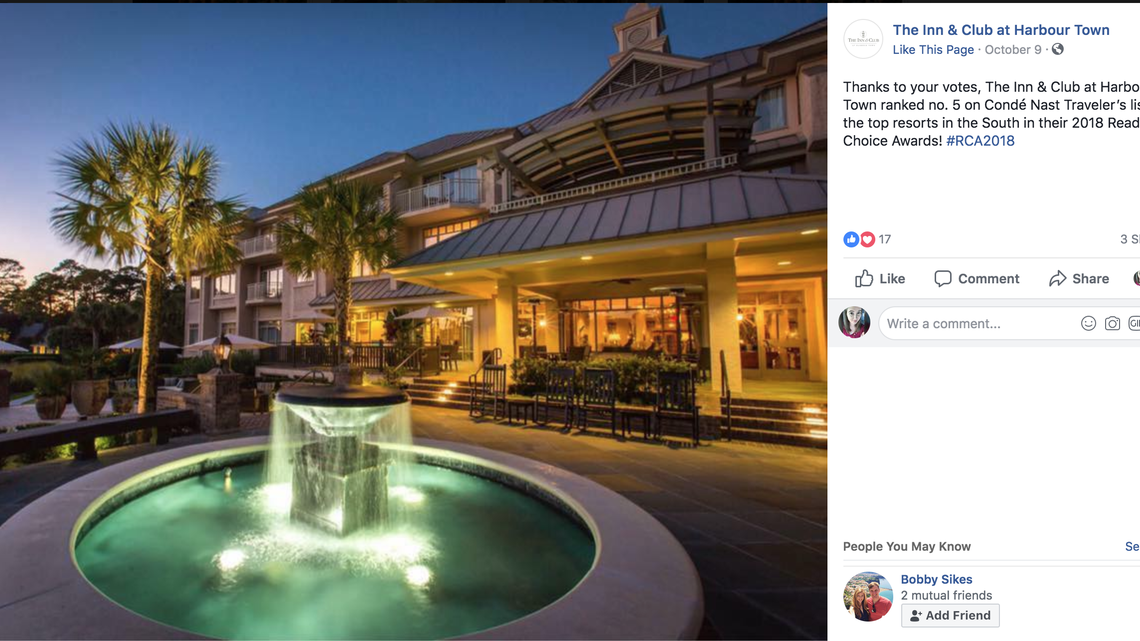 8 Hilton Head, Bluffton resorts named best in the South — but this popular one wasn’t