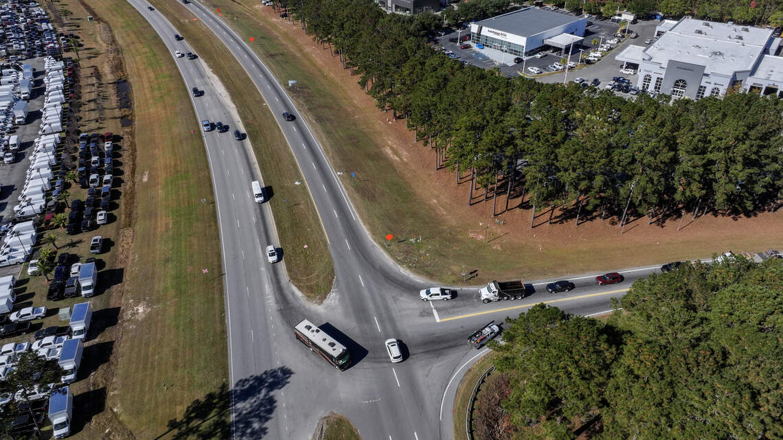 Argent Boulevard & US 278 intersection finally has a traffic light. When will it be turned on?