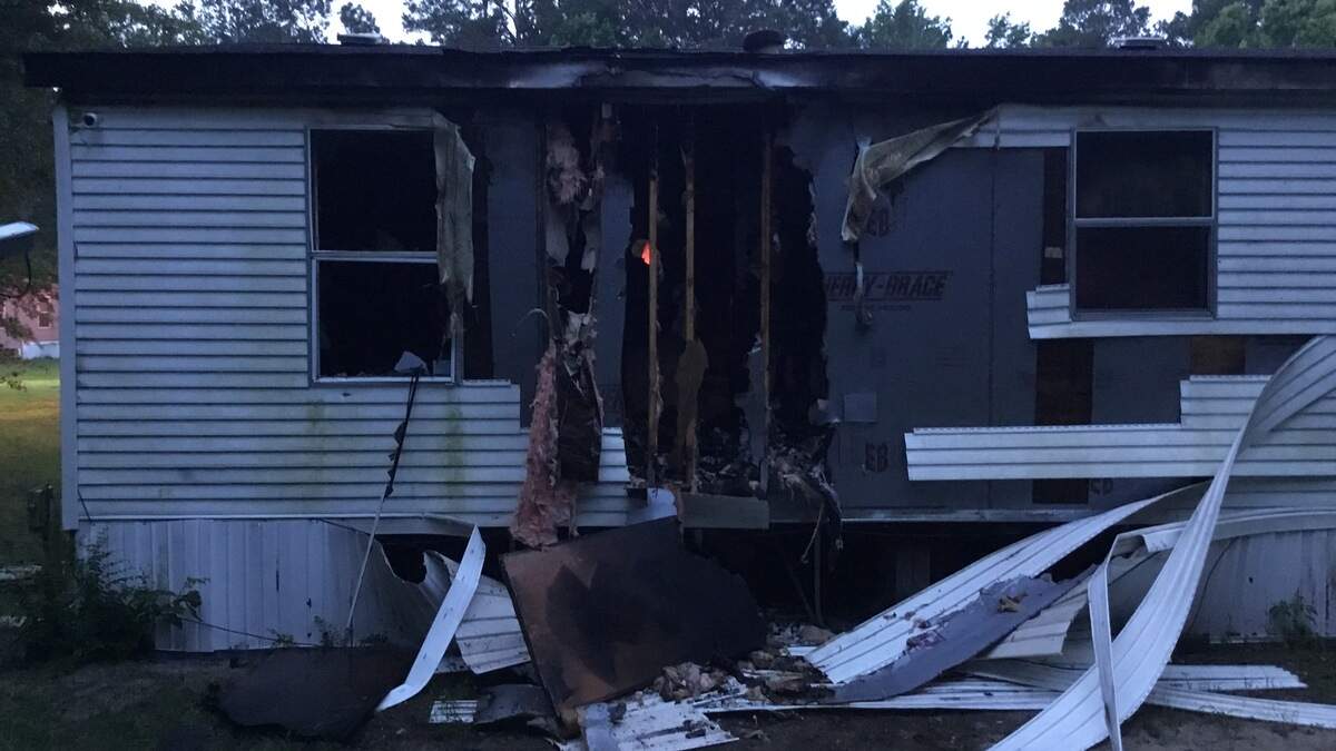 A home on Hilanda Court in Burton burned early Wednesday, May 30, 2018.