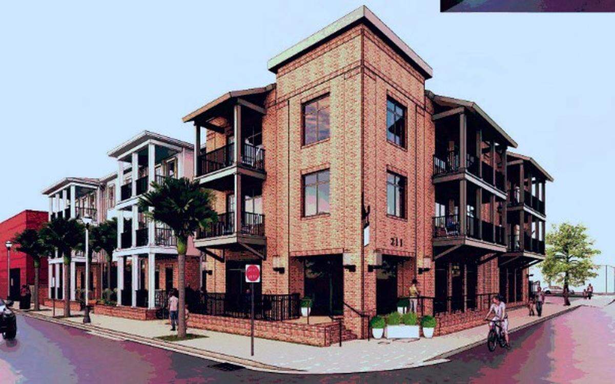 Apartments proposed for Charles Street in downtown Beaufort, S.C.