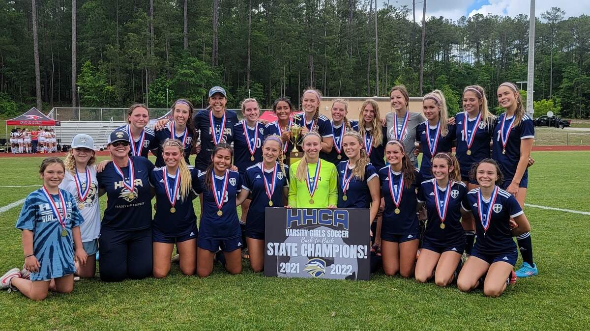 Hilton Head Christian won the SCISA Class 2A girls soccer championship on Saturday, May 13, 2022.