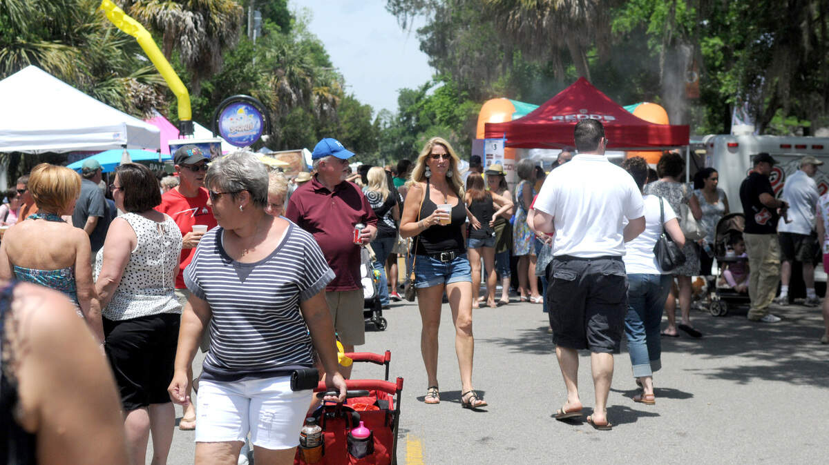 The 37th annual Bluffton Village Festival takes place from 10 a.m. to 5 p.m. May 9 on Calhoun Street in Old Town Bluffton.