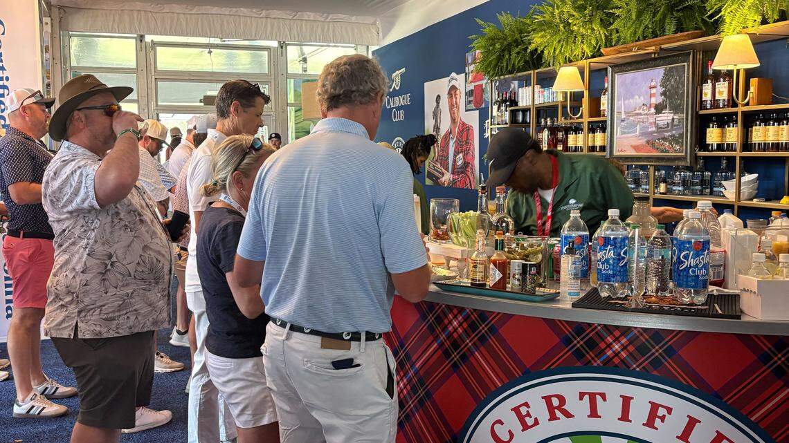 RBC Heritage’s best seats are at the exclusive Calibogue Club. Take a peek inside