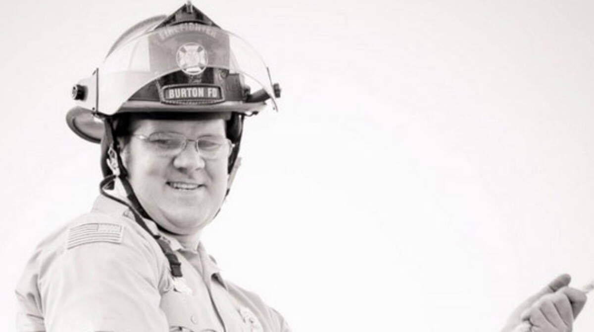 Stuart Hardy served 10 years in the US Marine Corps as a diesel and hydraulic mechanic and served two tours in Iraq. Hardy was hired by the Burton Fire District in May of 2014. He died after an unexpected medical emergency the morning of Sept. 24, according a Burton Fire District news release and a Facebook post from his family.
