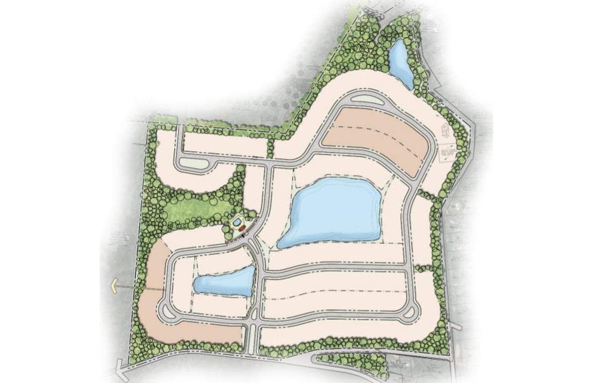 Conceptual master plan for Malind Pointe as presented to Hardeeville Planning Commission