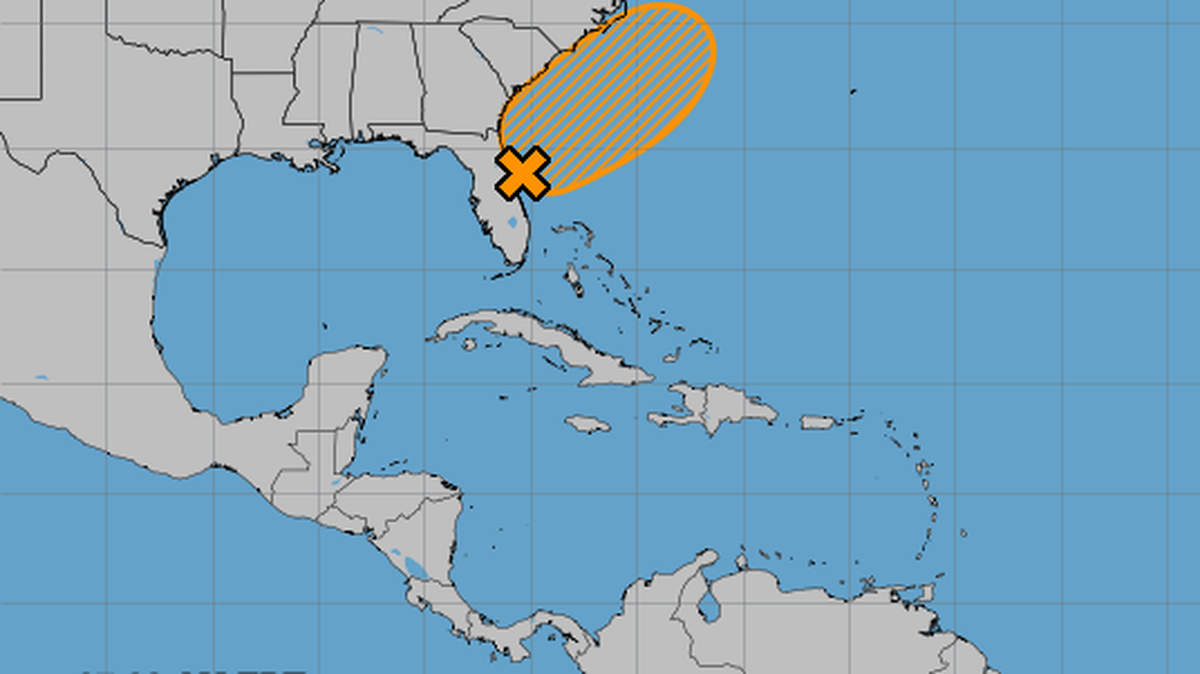Meteorologists are monitoring a tropical weather development off the coast of South Carolina.