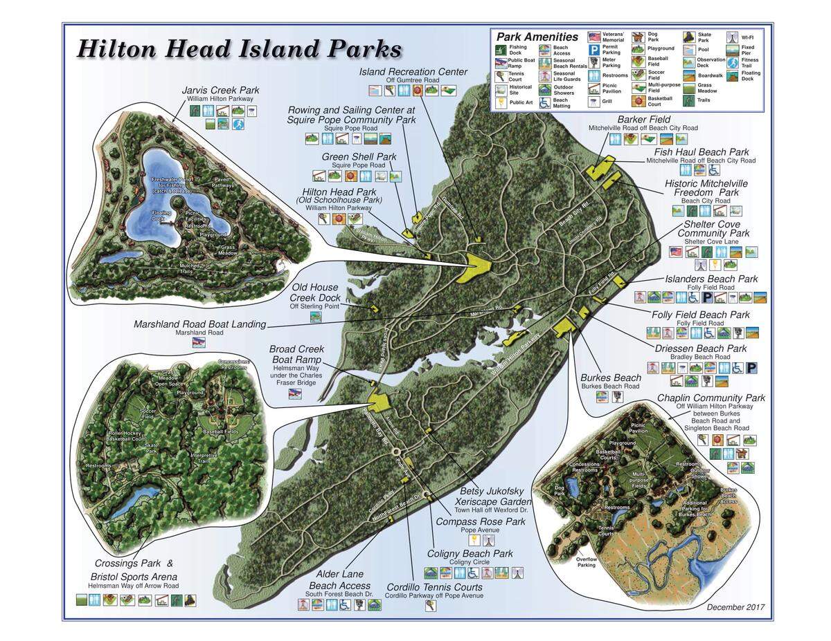 Parks are a target for spending in a proposed referendum for a new tax on Hilton Head Island.