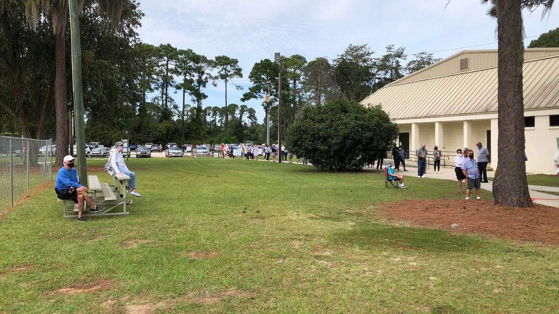 Absentee in-person voting in Beaufort Co. started Monday. Here’s how it went