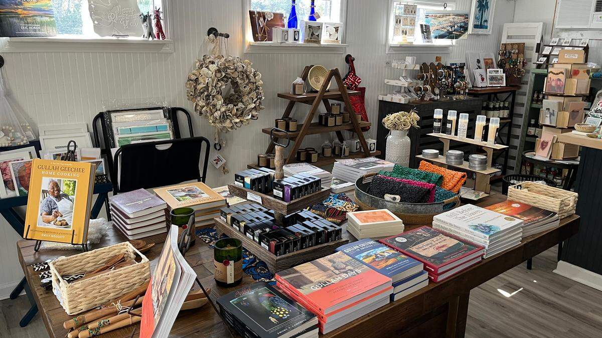 Gullah books available at Binya Boutique in Hilton Head