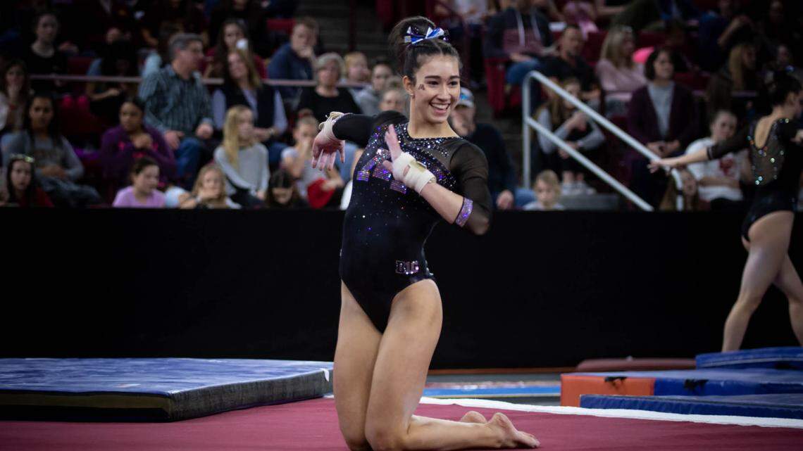 ‘Bright star’ Bluffton native named All-American at NCAA Gymnastics Championships