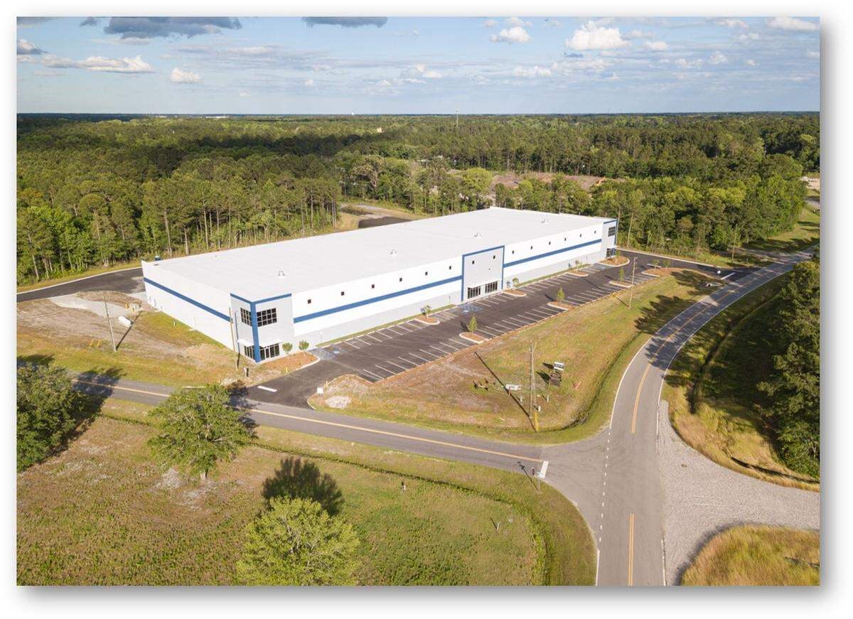 The first Magnus Speculative building at 74 Schein Loop in Beaufort. Two companies have agreed to lease the building.