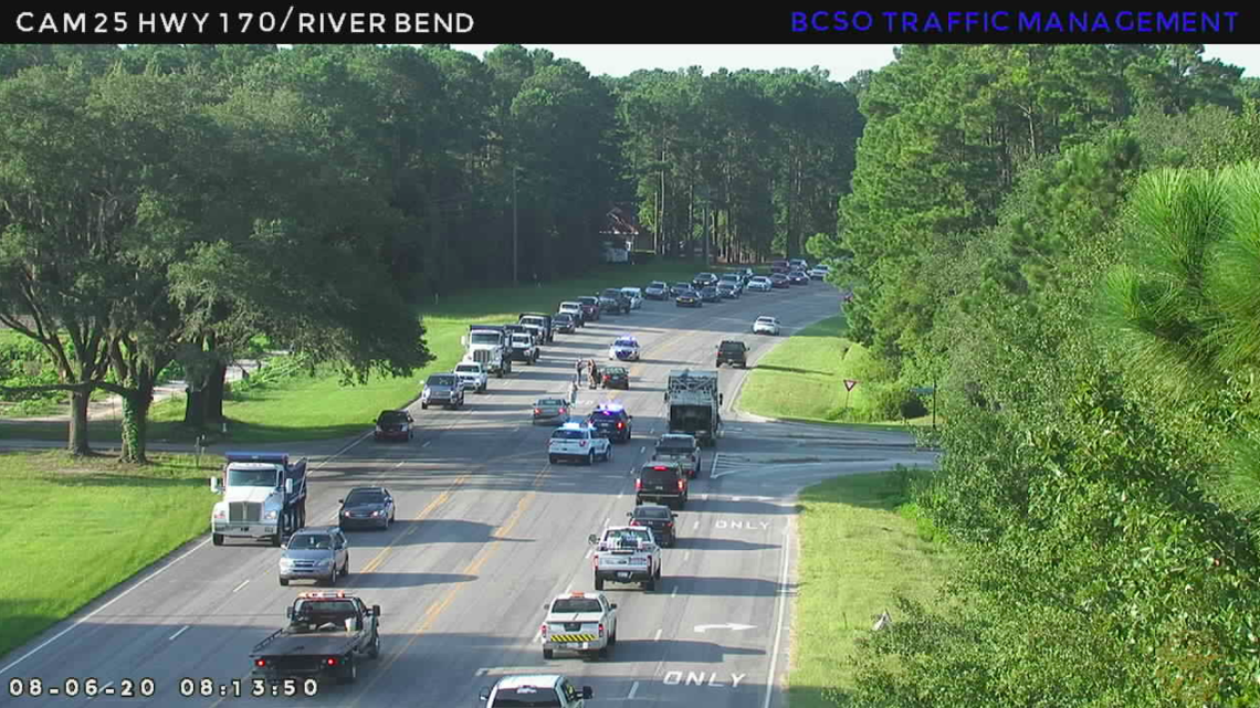 Traffic alert: Crash on SC 170 slows morning rush hour traffic Thursday