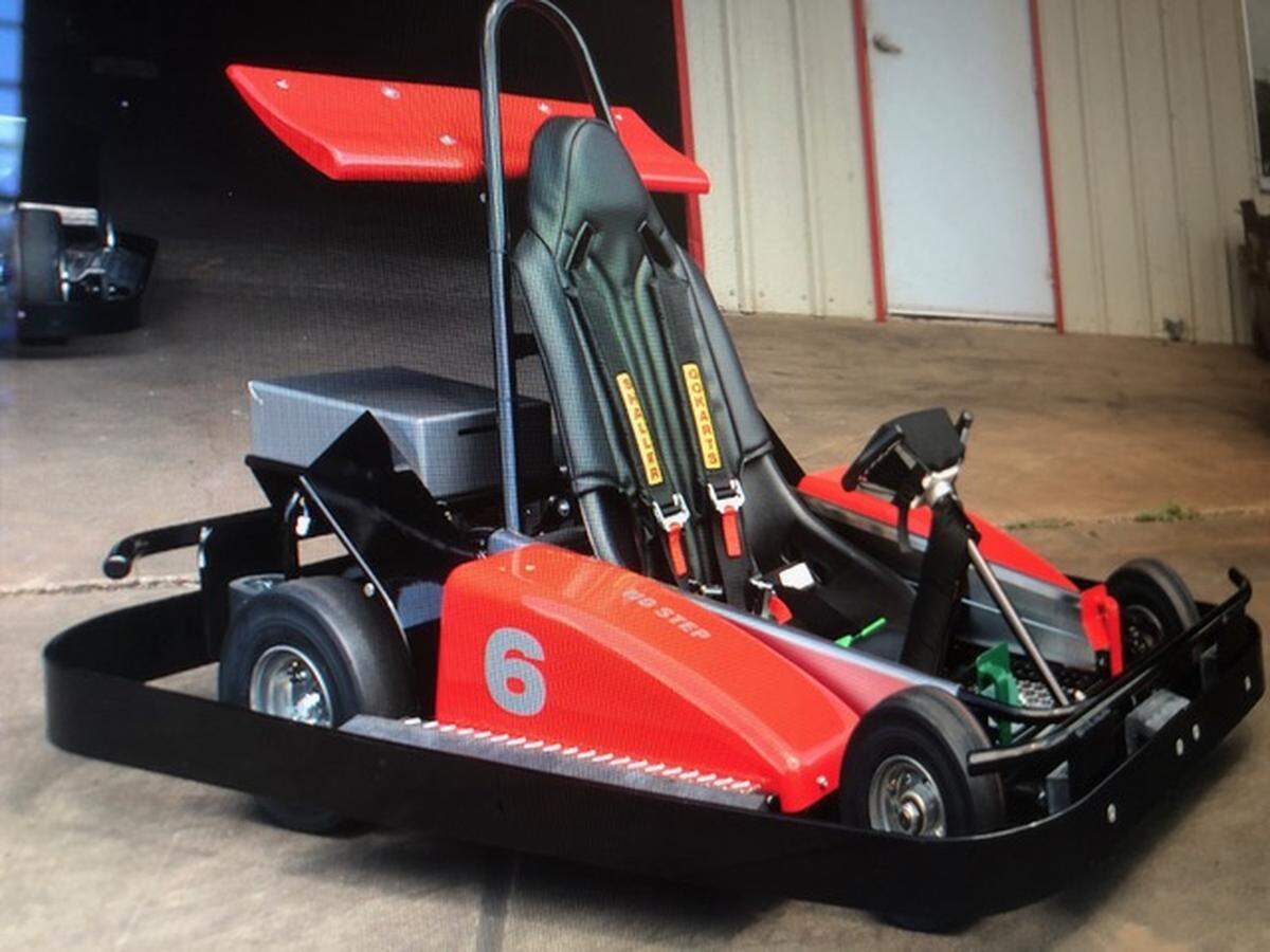 The go-karts to be used at Adventure Hilton Head, the island’s first outdoor go-kart track. It opens in July and is located off Marshland Road.