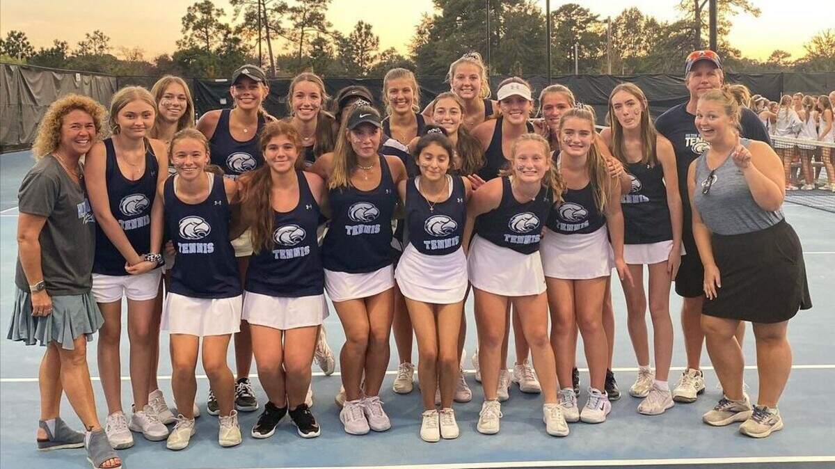 The Hilton Head Island girls tennis team won the 2022 Class 4A Lower State championship on Nov. 1, 2022.