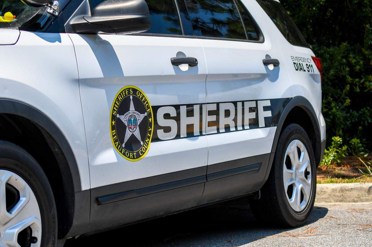 A decal on a law enforcement vehicle for the Beaufort County Sheriff’s Office as photographed on June 25, 2024 at the Beaufort County Bluffton Center in Bluffton.