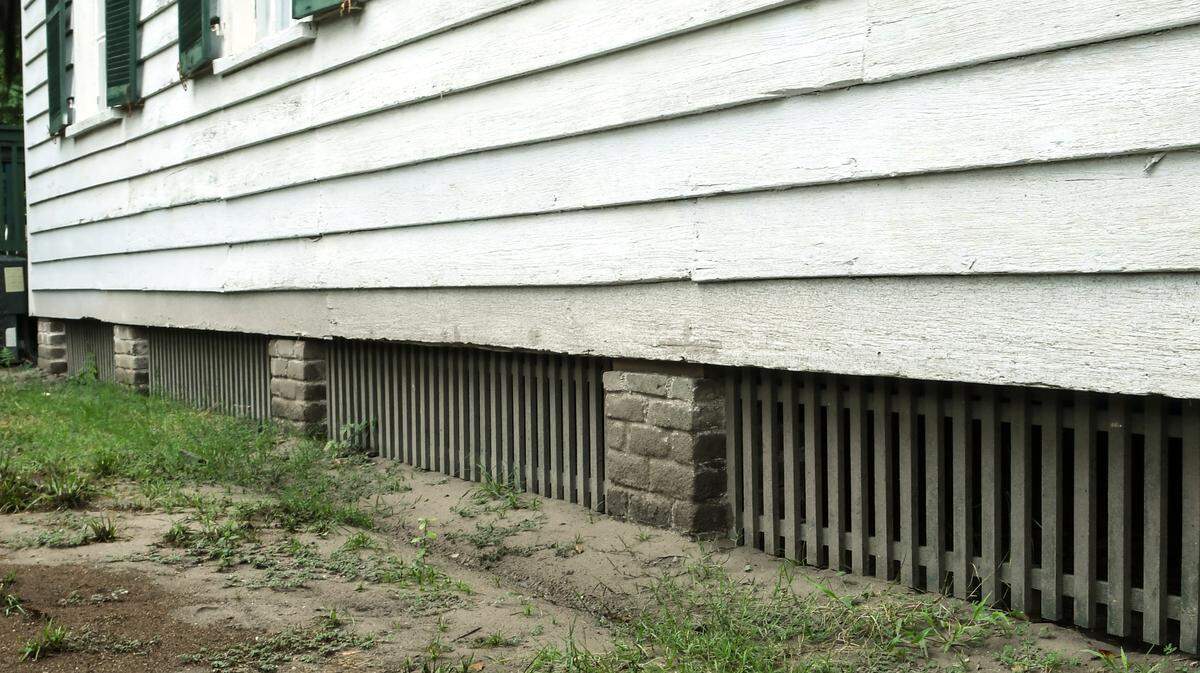 Structural repairs to the Grand Army of the Republic Hall, built around 1896, included re-using the original handmade, solid bricks to rebuild the footings as pictured on June 29, 2022 located on Newcastle Street in downtown Beaufort.