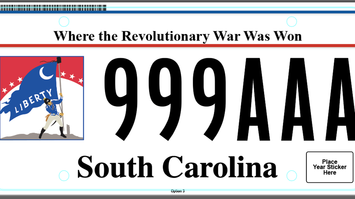 New “SC250” license plates will be available to South Carolina drivers on Jan. 1, 2026. The new standard license plates commemorate the 250th anniversary of the American Revolution.