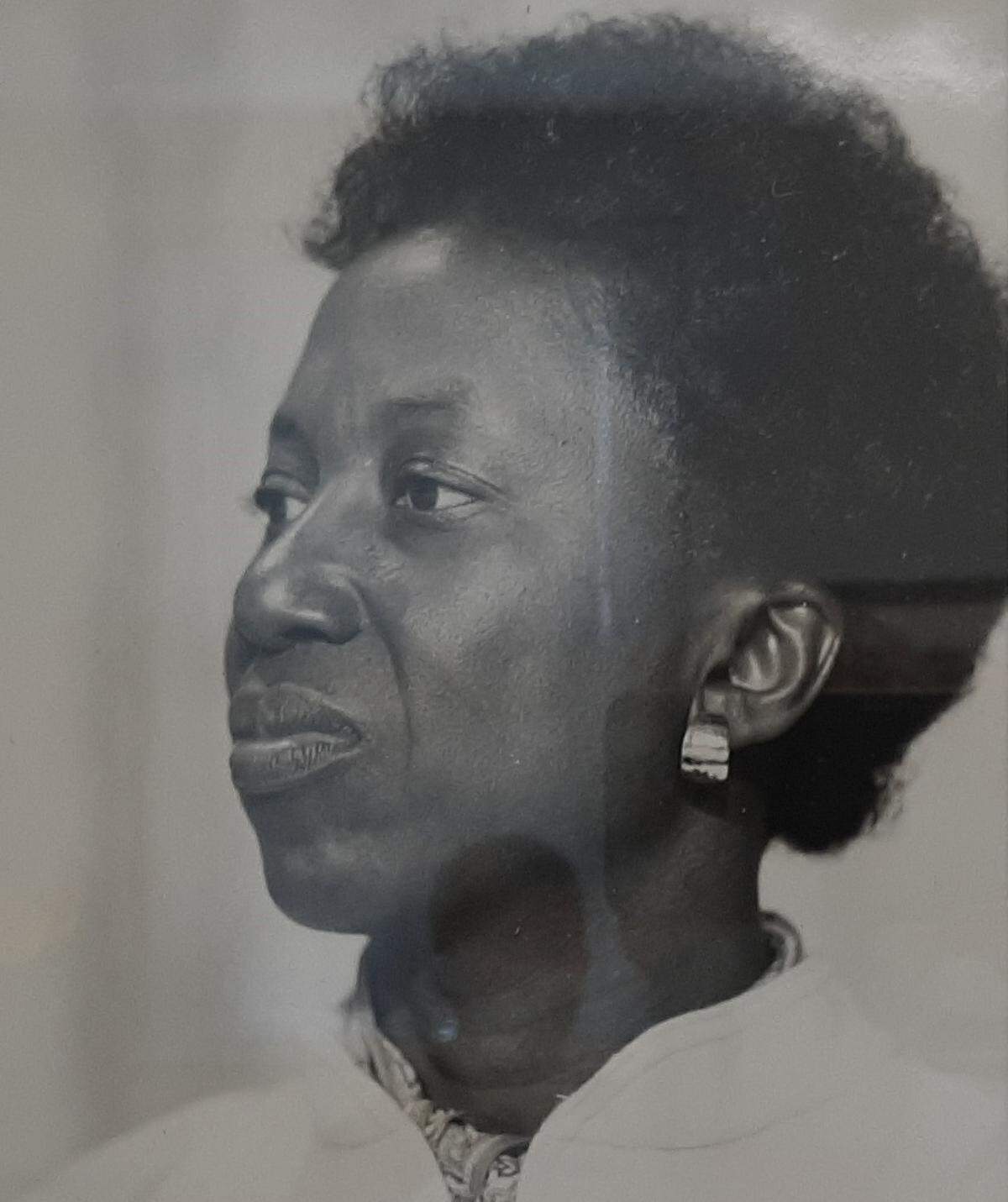 Frieda Mitchell in her younger years.