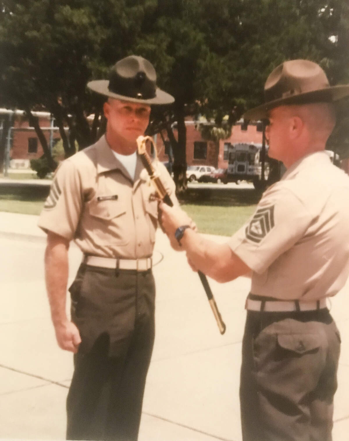 Rick McConnell, father of James Tucker McConnell, served in the Marine Corps for 20 years and was a drill instructor in the 1990s at Marine Corps Recruit Depot Parris Island.