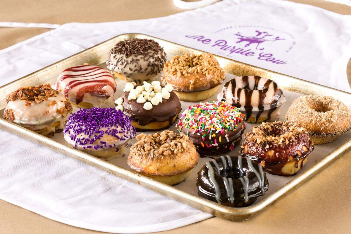 Doughnuts from The Purple Cow on Hilton Head Island