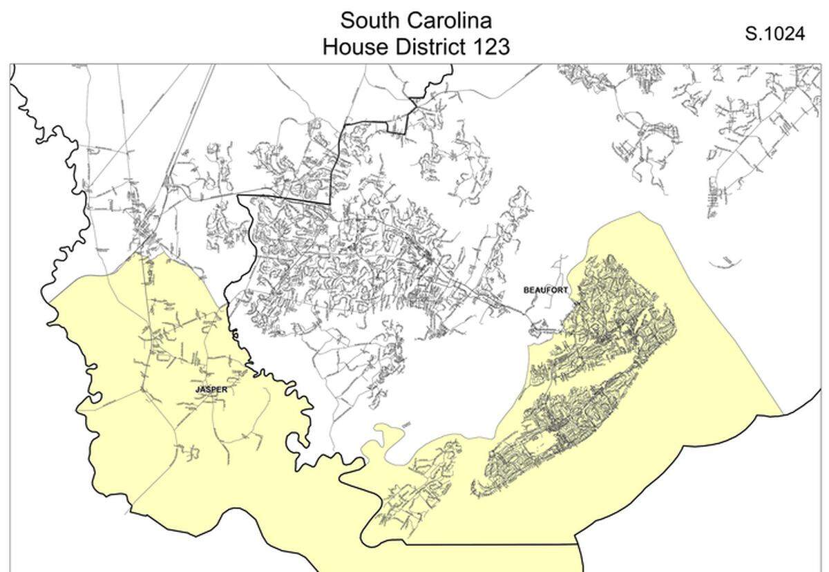 District 123 representatives serve residents on Hilton Head and Daufuskie islands, along with constituents in a portion of Jasper County.