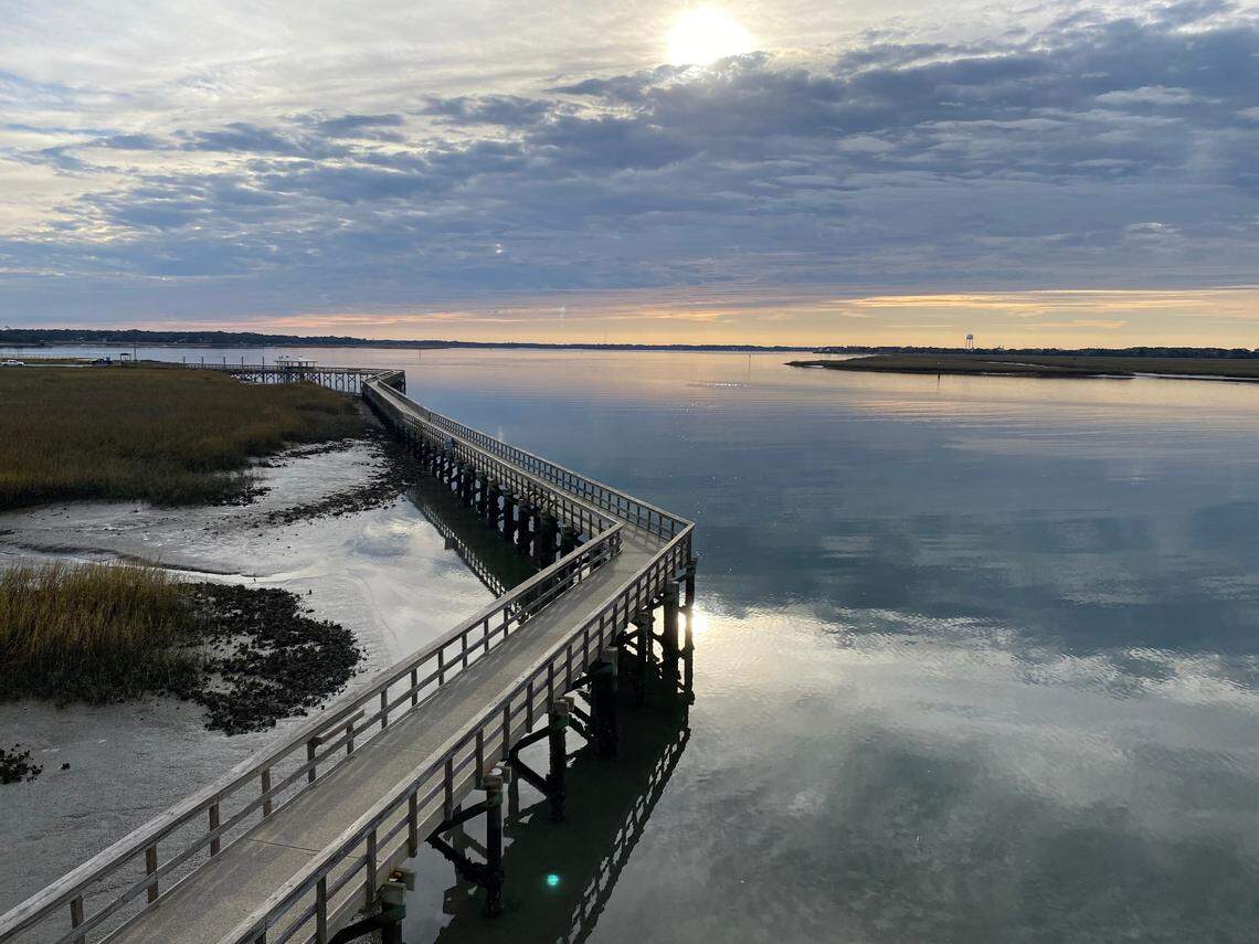 The boardwalk at The Sands in Port Royal.&nbsp;