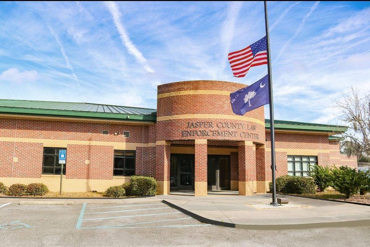 Pictured is the Jasper County Law Enforcement Center on Ridgeland’s North Jacob Smart Blvd.