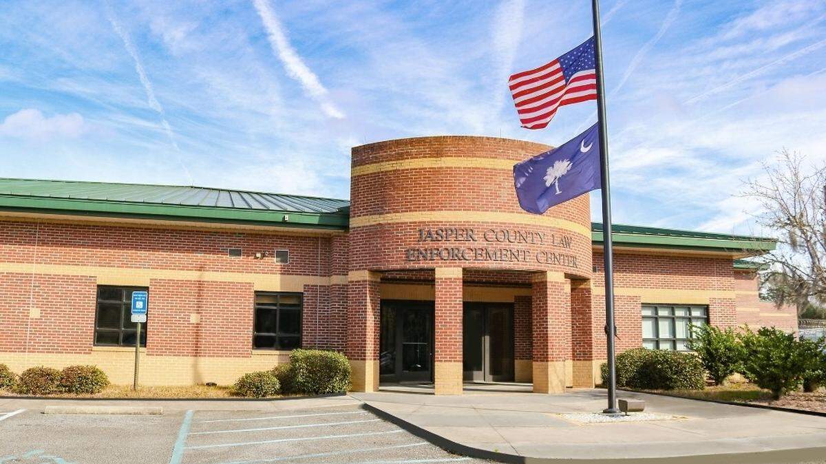 Pictured is the Jasper County Law Enforcement Center on Ridgeland’s North Jacob Smart Blvd.