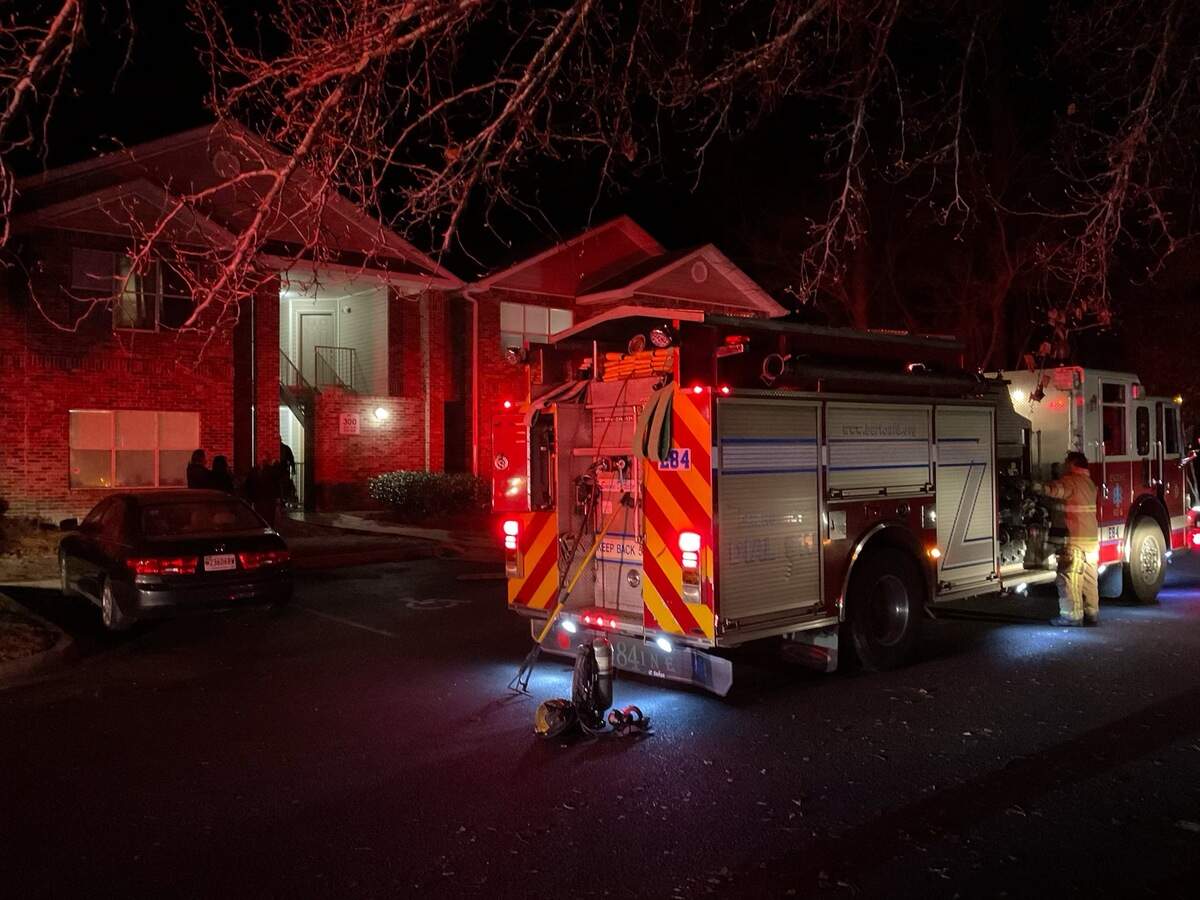 A Burton family of six was displaced from their apartment on Laurel Bay Road Friday night after a grease fire broke out, fire officials say.