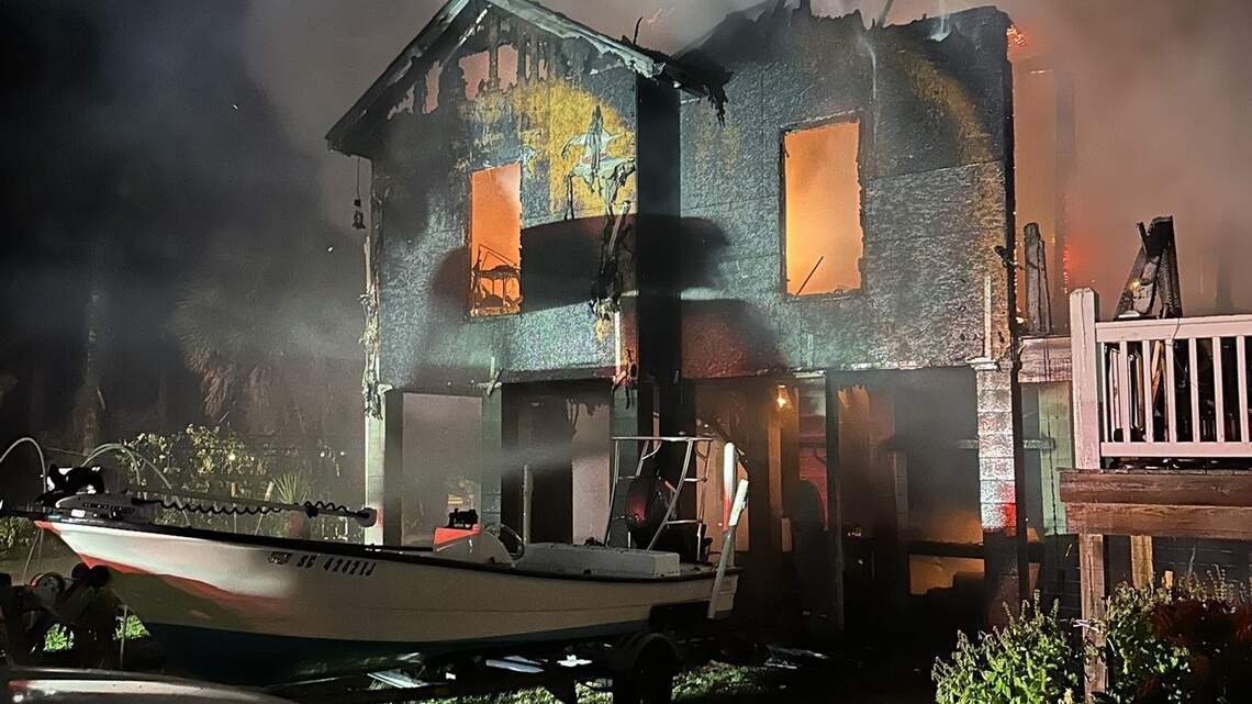 Bluffton home declared ‘total loss’ in first of two Tuesday morning fires. What we know