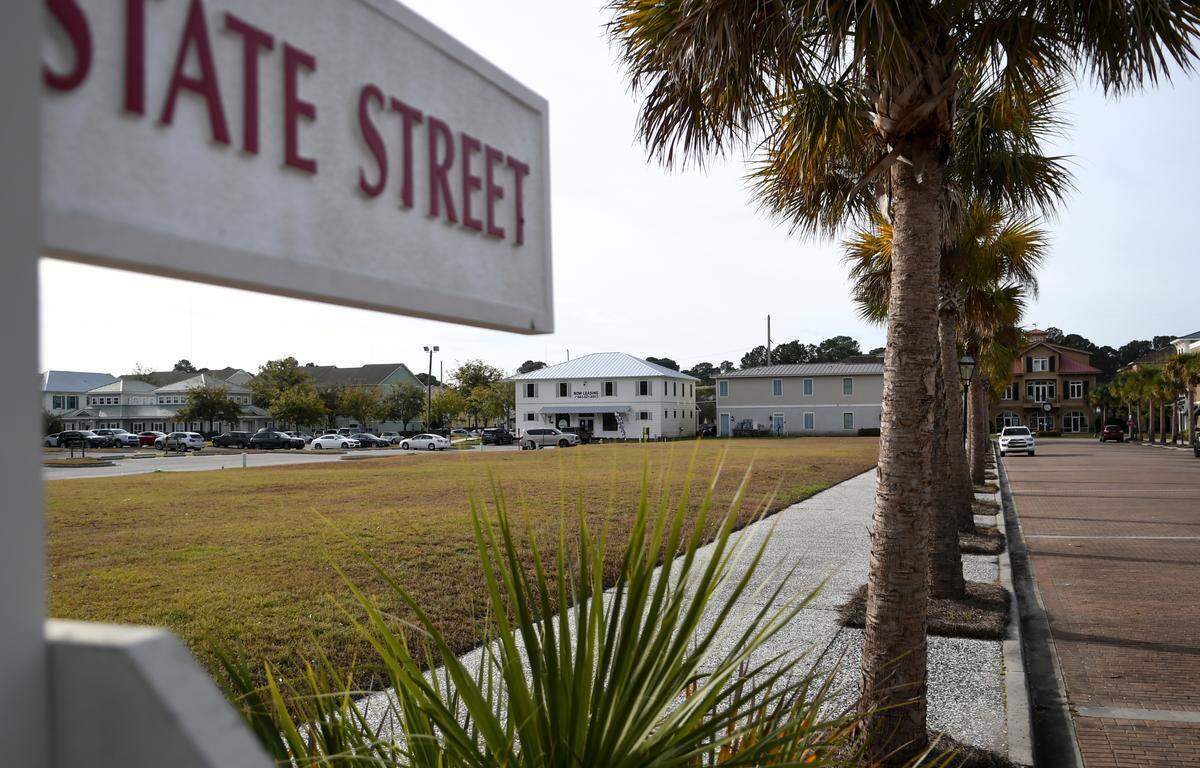 This undeveloped property along State Street in Bluffton Village off of S.C. 46 will be home to a $5 million dollar combination church and performing arts center to be built by the non-denominational Live Oak Christian Church. The church is partnering with Main Street Youth Theatre who will share $2 million of the cost with the rest of the money coming by a capital campaign.