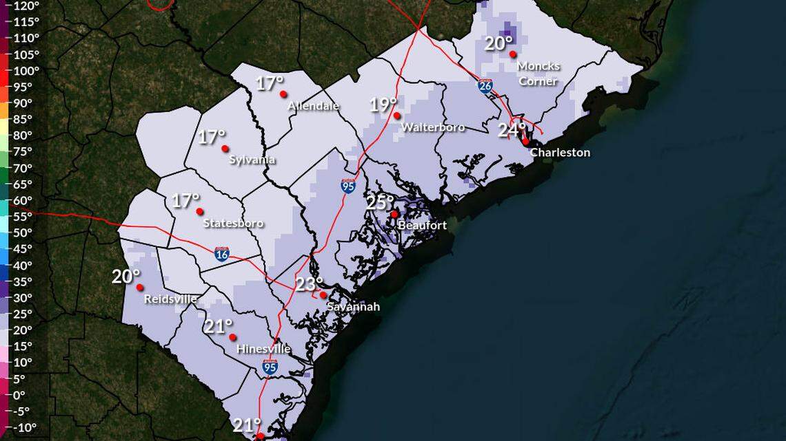 Beaufort County braces for frigid temps as warming shelters open. Here’s the latest forecast