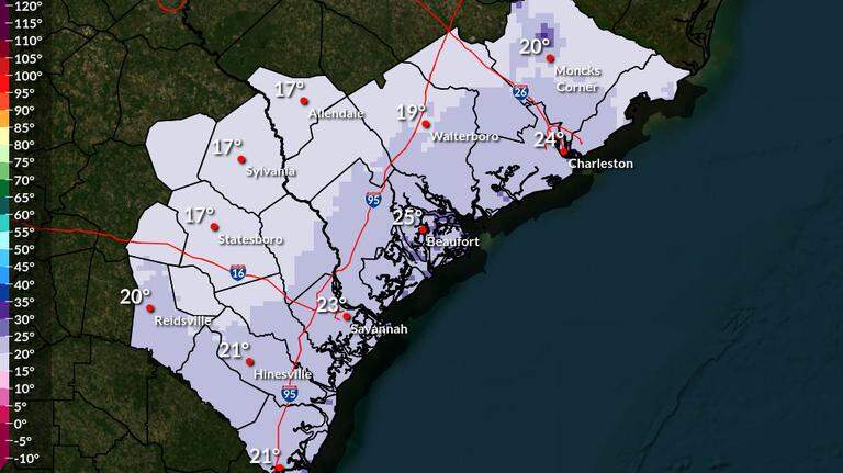 Beaufort County braces for frigid temps as warming shelters open. Here’s the latest forecast