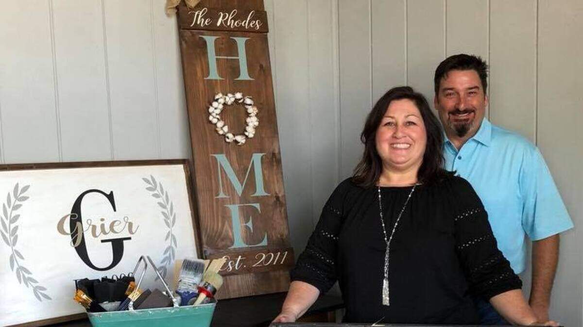 Owners Carmen and Pete Bosen plan to open Hammer & Stain DIY Workshop in Bluffton next month.