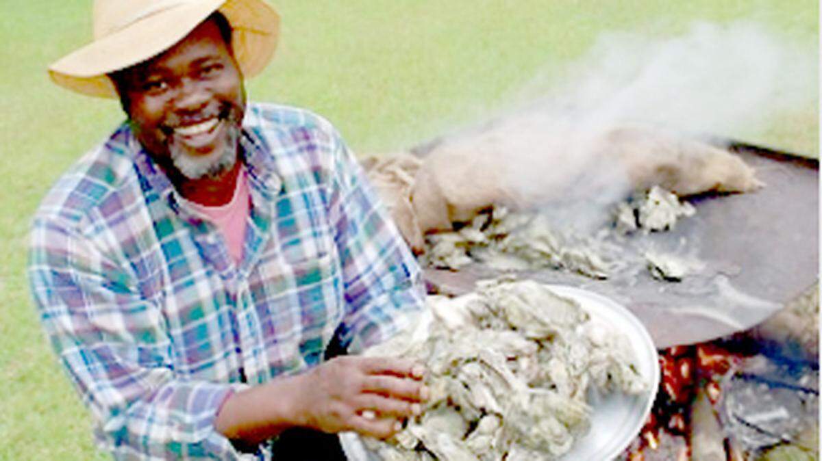 Bill Green is the chef at Gullah Grub Restaurant and Catering on St. Helena Island.