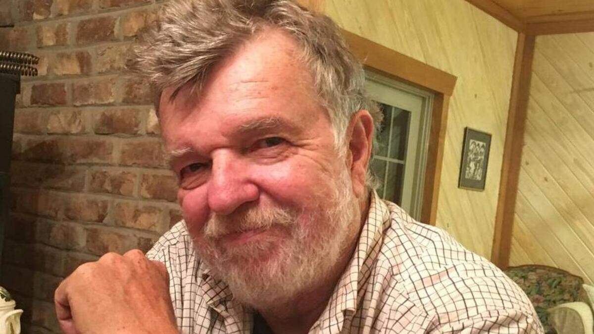 Roger Pinckney XI at home on Daufuskie Island where he wrote daily.