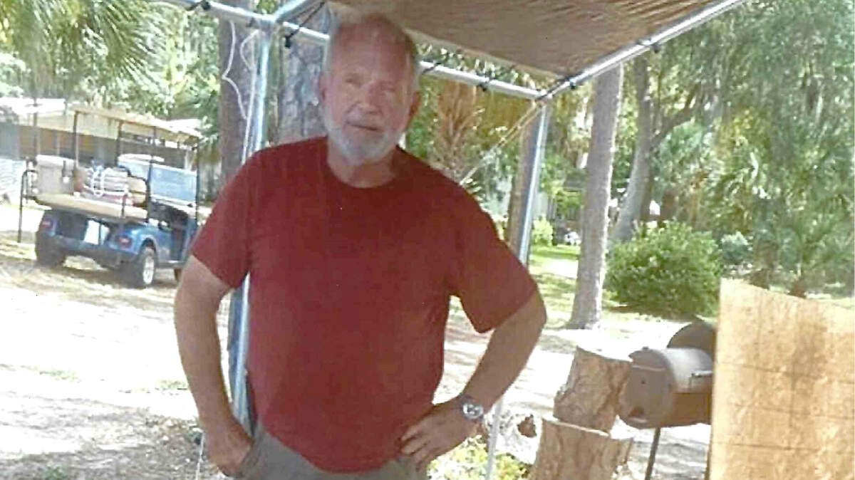 William Randolph West, or “Randy,” as he was known to friends and family, is pictured here doing something he loved to do: piddling around his home.