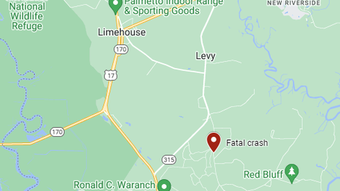 Monday evening’s fatal crash took place on Bellinger Hill Road, located about a mile east of Hardeeville town limits.