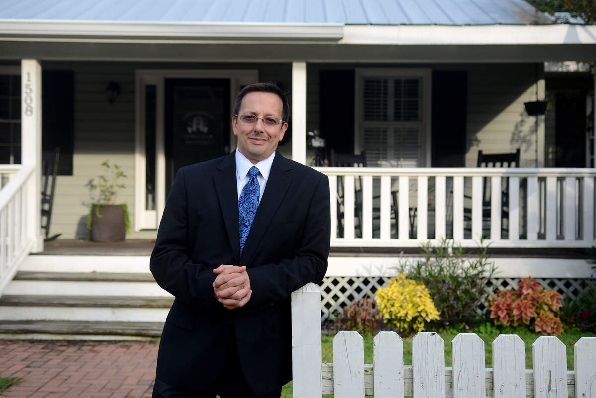 Joel Iacopelli, of Beaufort, stands for a portrait in front of his attorney Jared Newman's law office in Port Royal on Nov. 2, 2015.