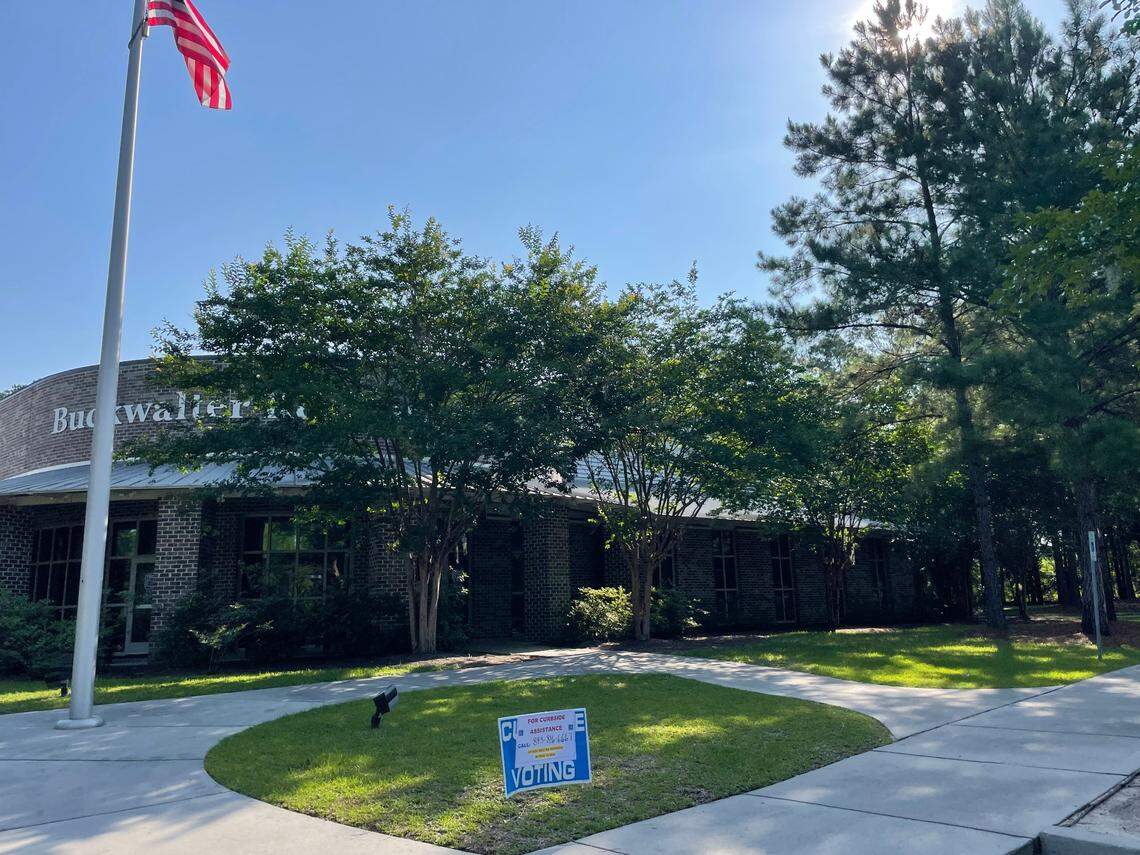 Buckwalter Recreation Center in Bluffton appeared quiet Tuesday morning amid the Beaufort County primary election.