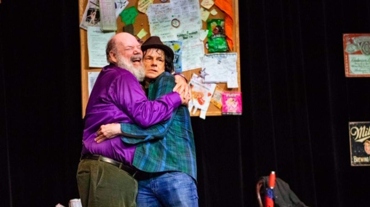 Christopher Patrick Mullen and John Ahlin perform their play, “ Chip and Gus,” which is available for streaming through The Arts Center of Coastal Carolina’s Second Stage at www.arthhi.com/secondstage.