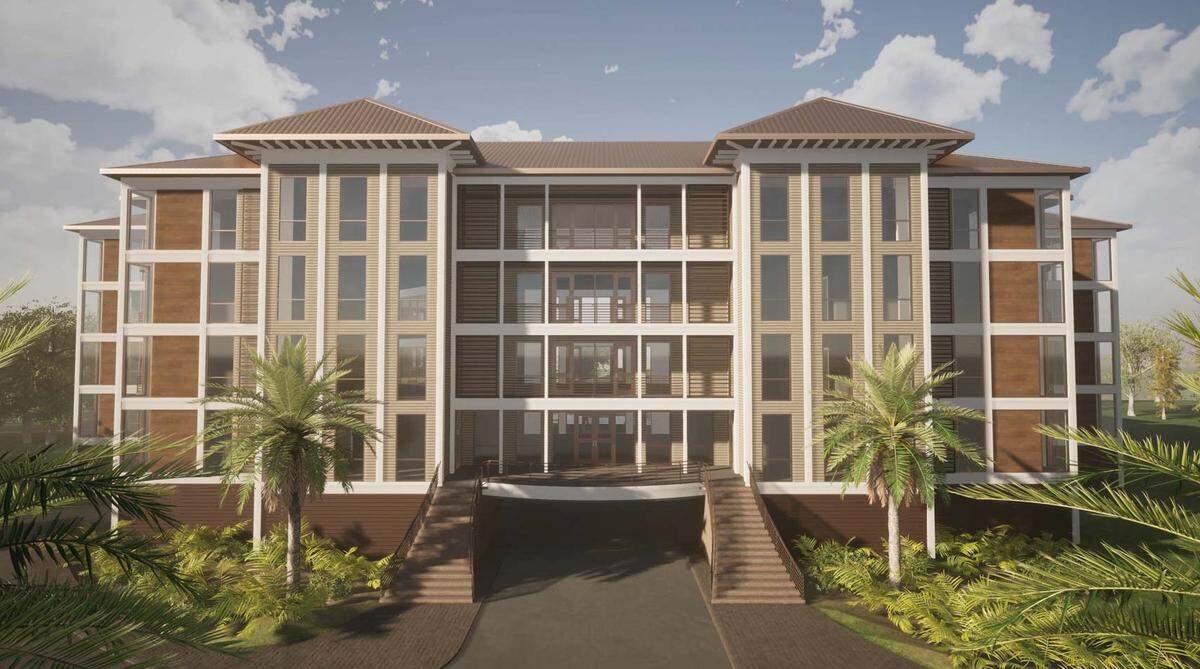 The Town of Hilton Head Island is considering a proposal from Beaufort firm Architecture 101 to build a 45-unit oceanfront development on Mitchelville Road.