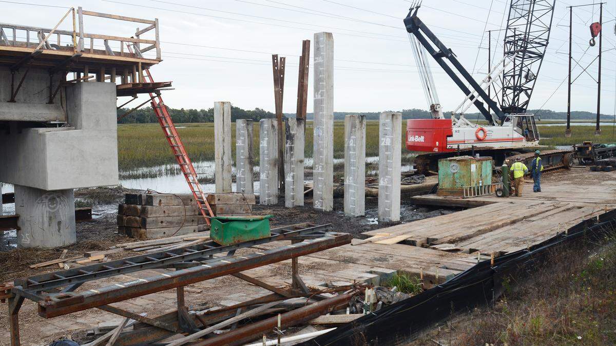 The Bluffton Parkway flyover was supposed to be completed this month. It's now delayed until March.