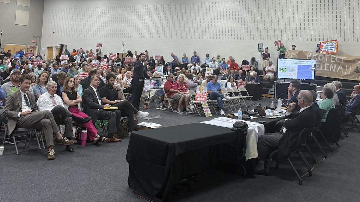 Beaufort County Council heard some 70 people speak regarding development on St. Helena Island among an orderly crowd of 400 on Sept. 23.