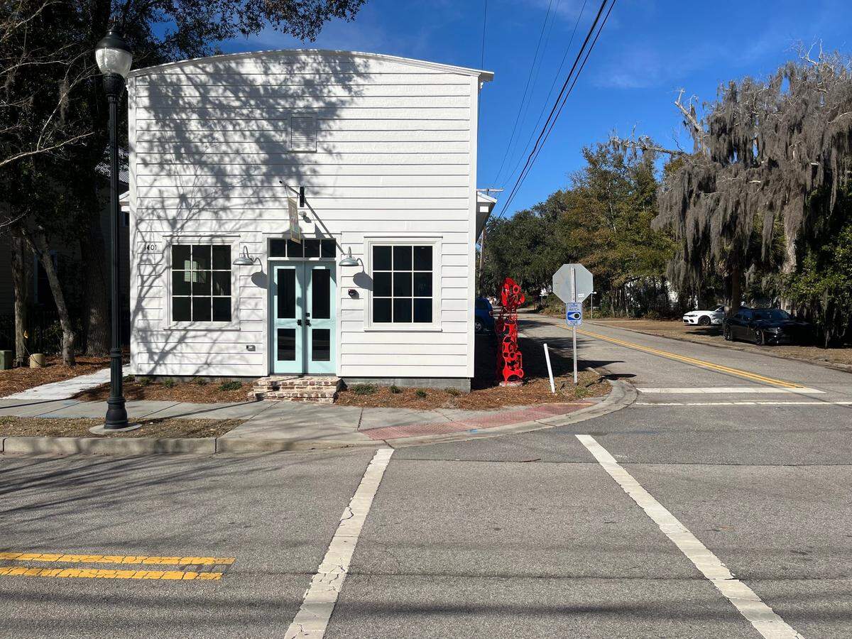This building on Duke Street in Beaufort is 125 years old and its long history includes decades as a grocery store but its now the headquarters of the Freedman Arts District.