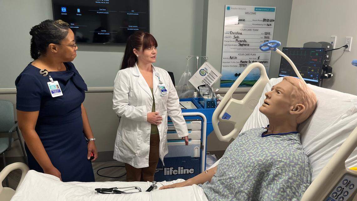 ‘They can cry. They bleed.’ Artificial intelligence dummies changing Beaufort’s medical training